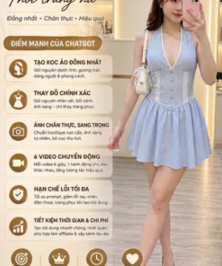 Mẫu làm video xây kênh thời trang bán hàng KOC