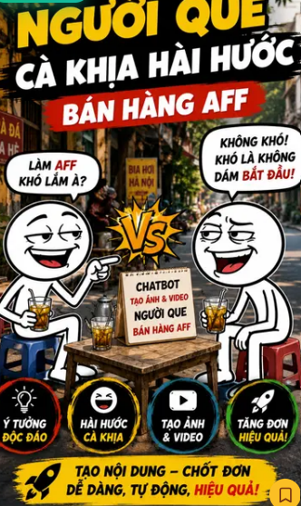 Chatbot - Tạo video người que đối thoại với nhau hài hước